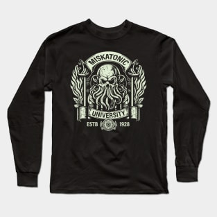 Cthulhu Miskatonic University Long Sleeve T-Shirt